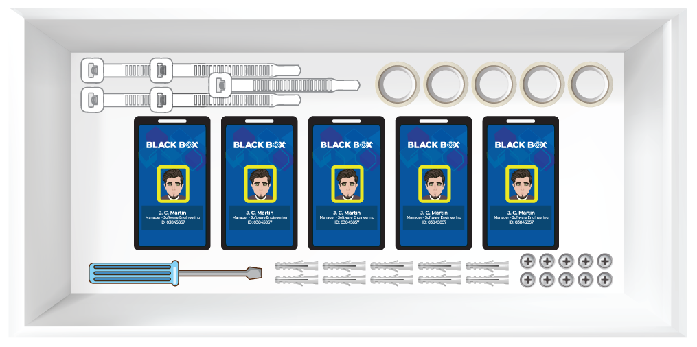 Alertware Connected People ID Card (Wi-Fi Based) Sensor Kit